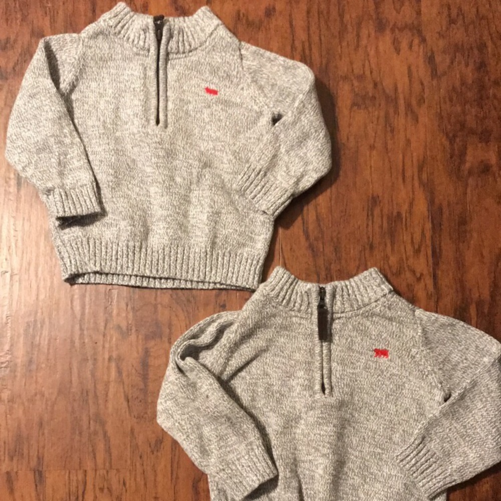 Grey Knot Pullover